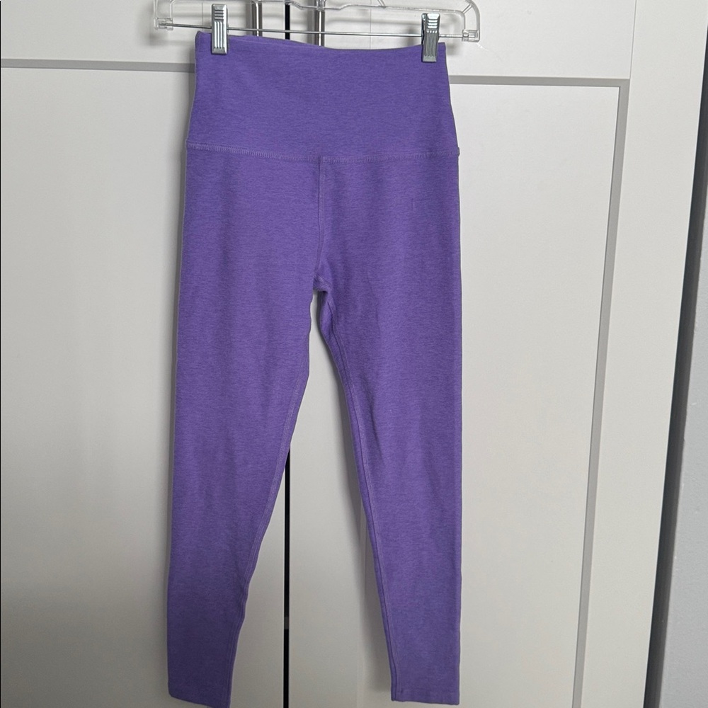 BEYOND YOGA SPACEDYE CAUGHT IN THE MID BRIGHT AMETHYST HEATHER